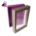 Art Paper Folding PVC Window Display Gift boxes